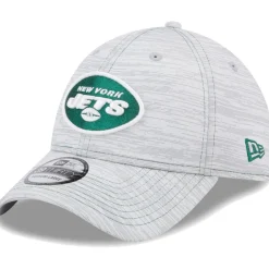 Flex^New York Jets Men's New Era Gray Speed 39THIRTY Flex Hat