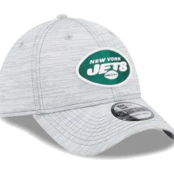 Flex^New York Jets Men's New Era Gray Speed 39THIRTY Flex Hat