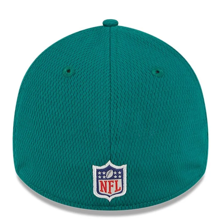 Flex^New York Jets Men's New Era Green 2023 NFL Training Camp 39THIRTY Flex Fit Hat