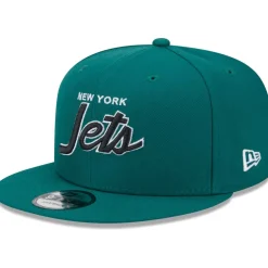 Snapback^New York Jets Men's New Era Green Main Script 9FIFTY Snapback Hat
