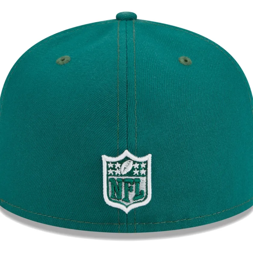 Fitted^New York Jets Men's New Era Green Main 59FIFTY Fitted Hat