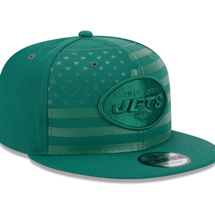 Snapback^New York Jets Men's New Era Green Independent 9FIFTY Snapback Hat