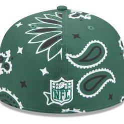Fitted^New York Jets Men's New Era Green Paisley 59FIFTY Fitted Hat