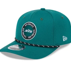 Hats|Men^New York Jets Men's New Era Green 2024 Sideline 9SEVENTY Stretch-Snap Hat