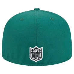 Hats|Men^New York Jets Men's New Era Green Script Sided 59FIFTY Fitted Hat