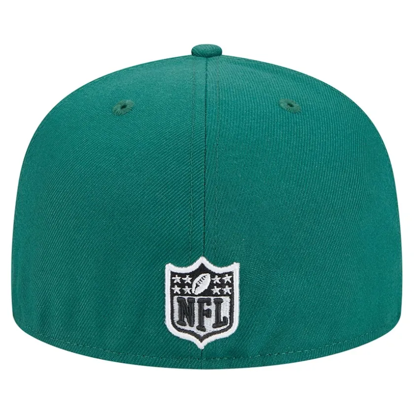 Hats|Men^New York Jets Men's New Era Green Script Sided 59FIFTY Fitted Hat