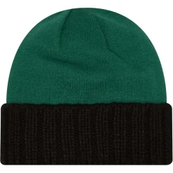 Knit^New York Jets Men's New Era Green Oversize Cuffed Knit Hat