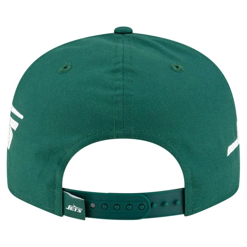 Snapback^New York Jets Men's New Era Green Helmet 9FIFTY Snapback Hat