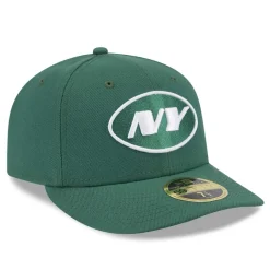 Fitted^New York Jets Men's New Era Green Omaha Low Profile 59FIFTY Fitted Hat