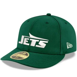 Fitted^New York Jets Men's New Era Green Omaha Low Profile 59FIFTY Fitted Hat