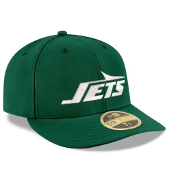 Fitted^New York Jets Men's New Era Green Omaha Low Profile 59FIFTY Fitted Hat