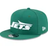 Hats|Men^New York Jets Men's New Era Green 9FIFTY Snapback Hat