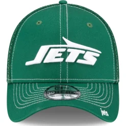 Flex^New York Jets Men's New Era Green NFL Neo 39THIRTY Flex Hat