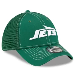 Flex^New York Jets Men's New Era Green NFL Neo 39THIRTY Flex Hat