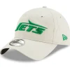 Hats|Men^New York Jets Men's New Era Khaki Playmaker Logo 9TWENTY Adjustable Hat