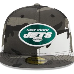 Fitted^New York Jets Men's New Era Urban Camo 59FIFTY Fitted Hat