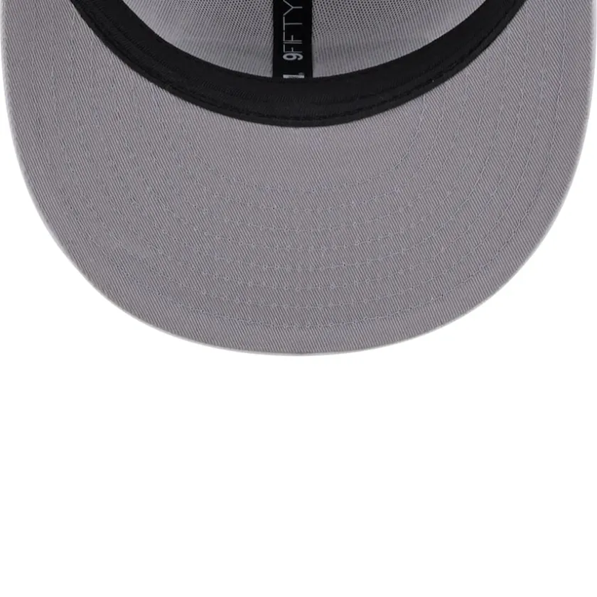 Snapback^New York Jets Men's New Era Main White On White 9FIFTY Snapback Hat