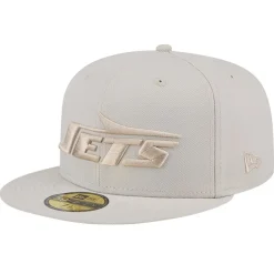 Fitted^New York Jets Men's New Era Stone Color Pack 59FIFTY Fitted Hat