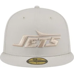 Fitted^New York Jets Men's New Era Stone Color Pack 59FIFTY Fitted Hat