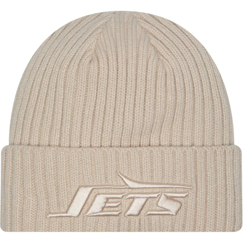 Hats|Men^New York Jets Men's New Era Stone Color Pack Cuffed Knit Hat