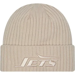 Hats|Men^New York Jets Men's New Era Stone Color Pack Cuffed Knit Hat