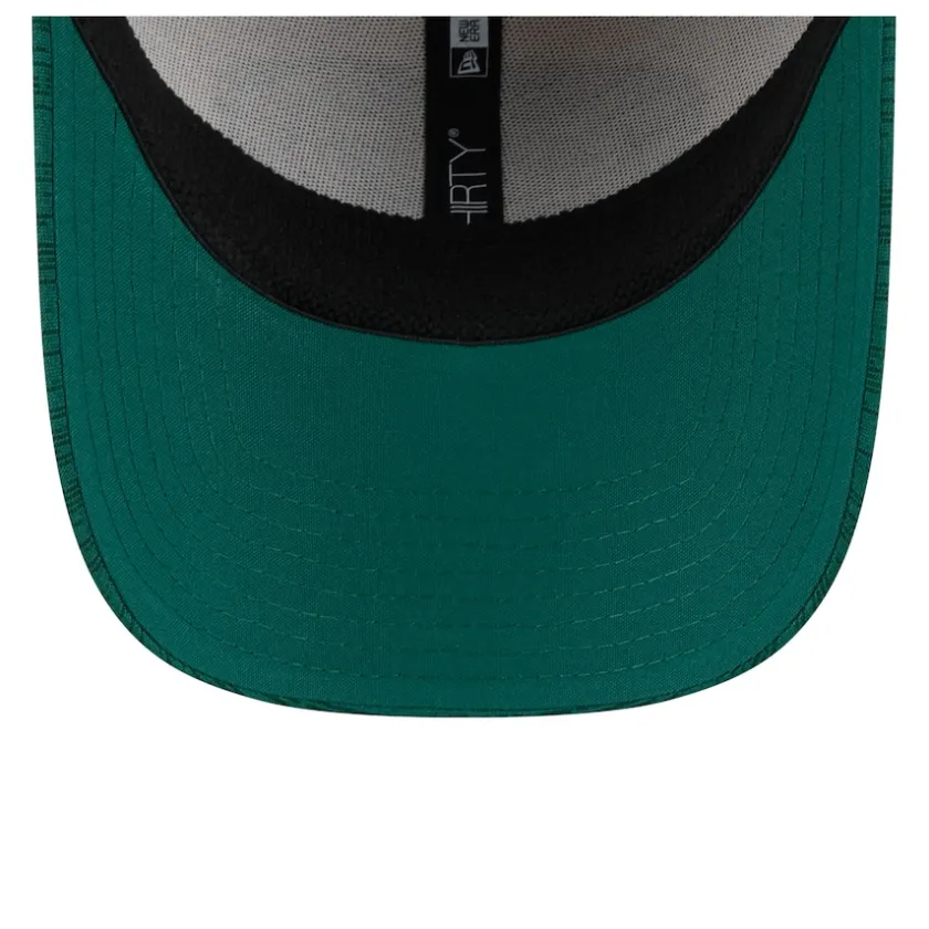 Flex^New York Jets Men's New Era Stone/Green 2024 Sideline Historic 39THIRTY Flex Hat