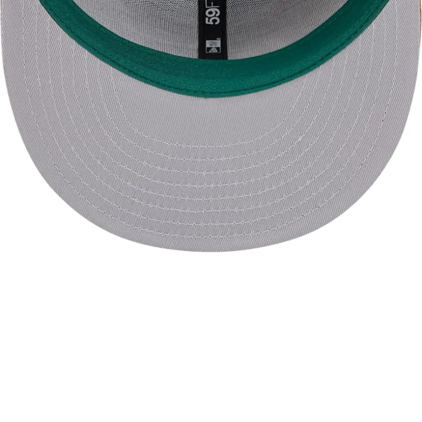 Fitted^New York Jets Men's New Era Tan Color Pack 59FIFTY Fitted Hat With Side Patch