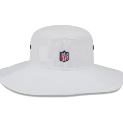 Bucket^New York Jets Men's New Era White 2023 NFL Training Camp Panama Bucket Hat