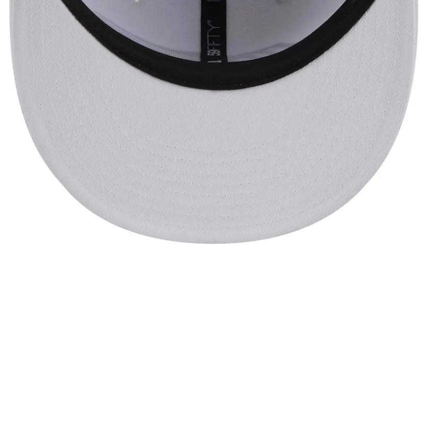 Fitted^New York Jets Men's New Era White Wordmark Omaha 59FIFTY Fitted Hat