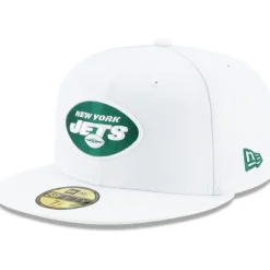 Hats|Men^New York Jets Men's New Era White Omaha 59FIFTY Fitted Hat