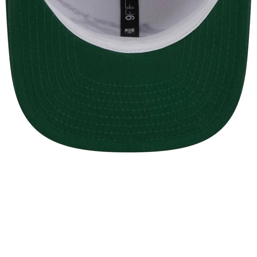 Hats|Men^New York Jets Men's New Era White/Green Sparky Original 9FIFTY Snapback Hat