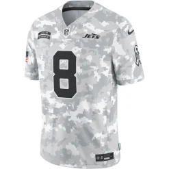 Jerseys|Men^New York Jets Men's Nike Aaron Rodgers Arctic Camo 2024 Salute To Service Limited Jersey