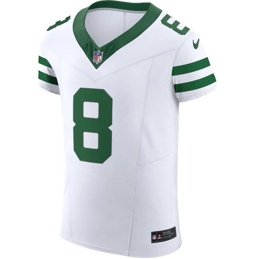 Jerseys|Men^New York Jets Men's Nike Aaron Rodgers Legacy White Vapor F.U.S.E. Elite Jersey