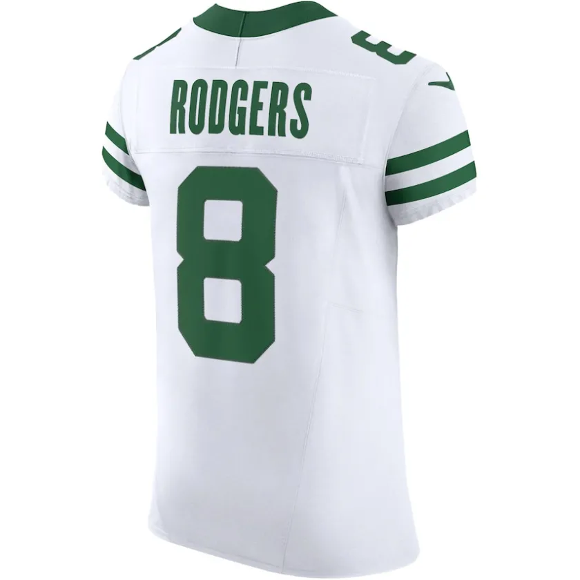 Jerseys|Men^New York Jets Men's Nike Aaron Rodgers Legacy White Vapor F.U.S.E. Elite Jersey
