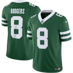 Jerseys|Men^New York Jets Men's Nike Aaron Rodgers Legacy Green Vapor F.U.S.E. Limited Jersey