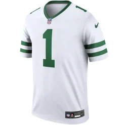 Jerseys|Men^New York Jets Men's Nike Ahmad Sauce Gardner Legacy White Legend Player Performance Top