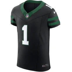 Jerseys|Men^New York Jets Men's Nike Ahmad Sauce Gardner Legacy Black Alternate Vapor F.U.S.E. Elite Jersey