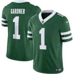 Nike Limited^New York Jets Men's Nike Ahmad Sauce Gardner Legacy Green Vapor F.U.S.E. Limited Jersey