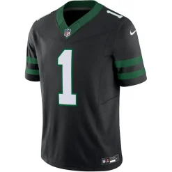 Nike Limited^New York Jets Men's Nike Ahmad Sauce Gardner Legacy Black Alternate Vapor F.U.S.E. Limited Jersey