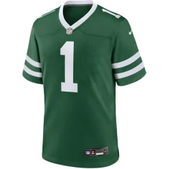 Jerseys|Men^New York Jets Men's Nike Ahmad Sauce Gardner Legacy Green Game Jersey