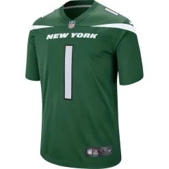Nike Game|Replica^New York Jets Men's Nike Ahmad Sauce Gardner Green Player Game Jersey