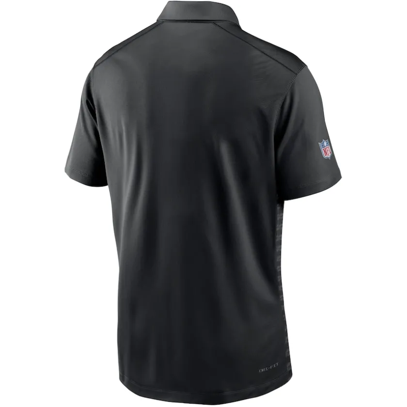 Polos^New York Jets Men's Nike Black 2024 Sideline Victory Performance Polo