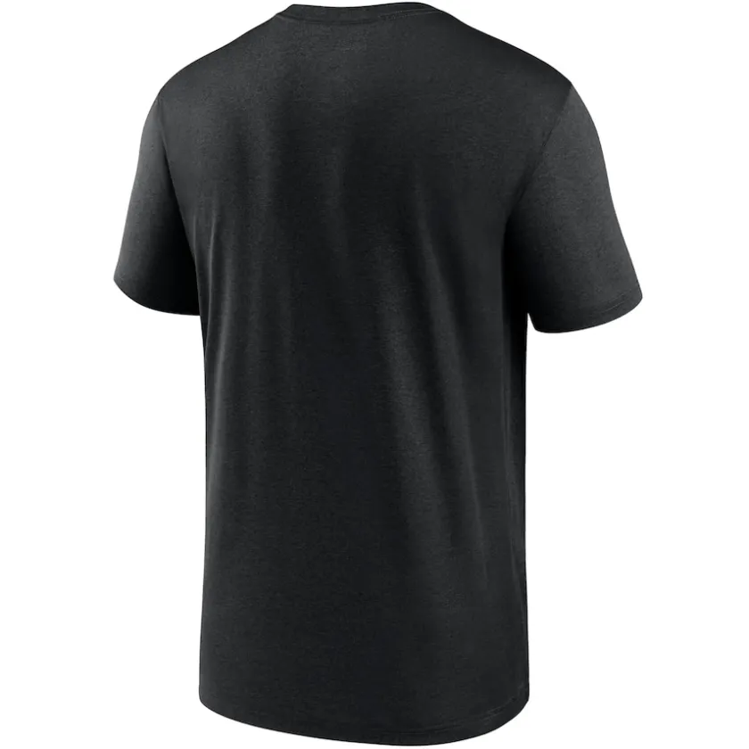 T-Shirts|Men^New York Jets Men's Nike Black Primetime Legend Wordmark Performance T-Shirt