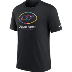 T-Shirts|Men^New York Jets Men's Nike Black 2024 NFL Crucial Catch T-Shirt