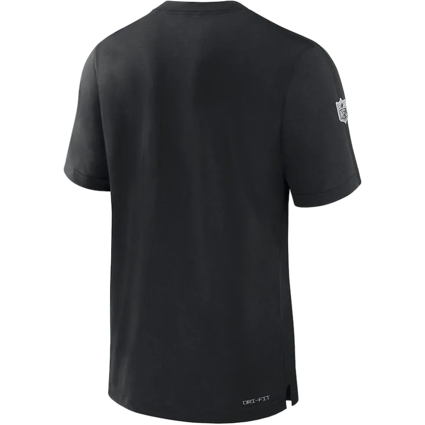T-Shirts|Men^New York Jets Men's Nike Black Sideline Player Performance T-Shirt