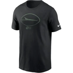 T-Shirts|Men^New York Jets Men's Nike Black Faded Essential T-Shirt