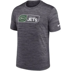 Big & Tall^New York Jets Men's Nike Black Big & Tall Velocity Jock Tag Performance T-Shirt