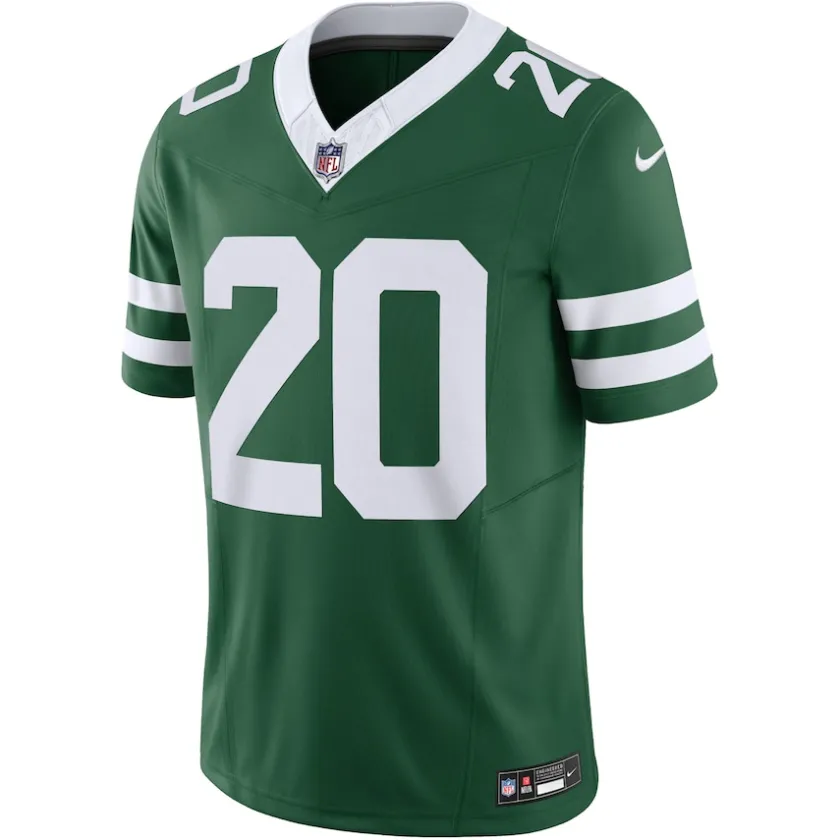 Jerseys|Men^New York Jets Men's Nike Breece Hall Legacy Green Vapor F.U.S.E. Limited Jersey