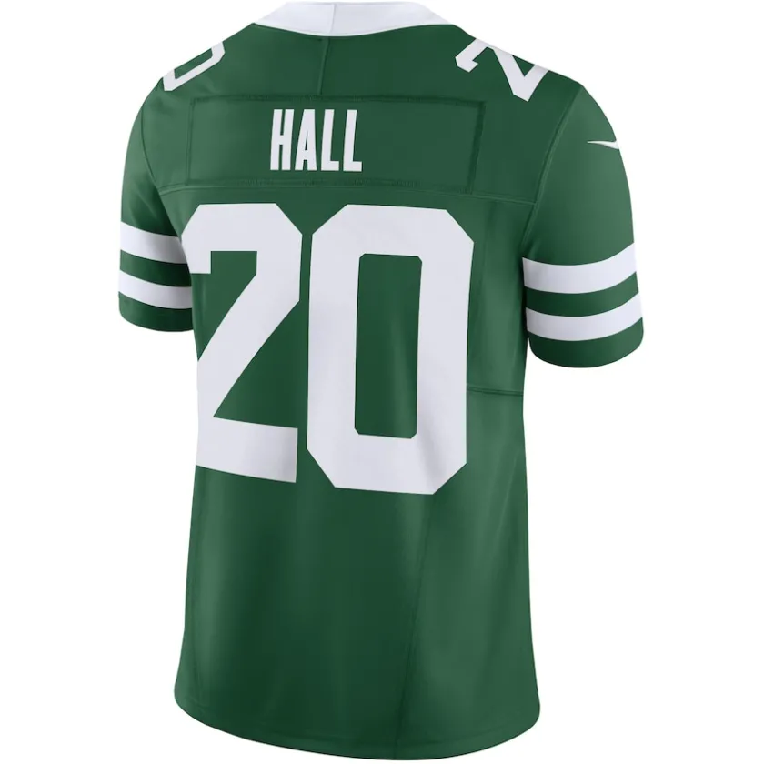 Jerseys|Men^New York Jets Men's Nike Breece Hall Legacy Green Vapor F.U.S.E. Limited Jersey