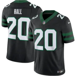 Jerseys|Men^New York Jets Men's Nike Breece Hall Legacy Black Alternate Vapor F.U.S.E. Limited Jersey